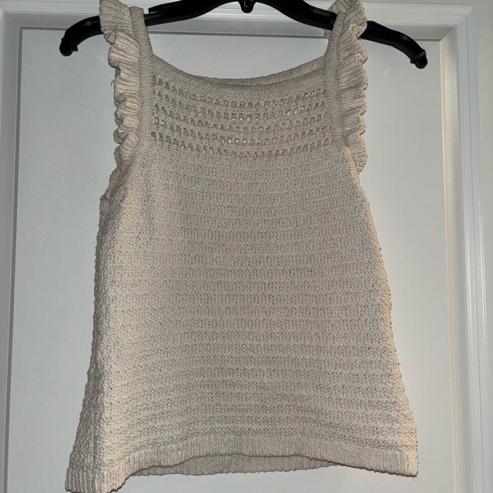 Madwell Elegant Cream Knit Women's Top